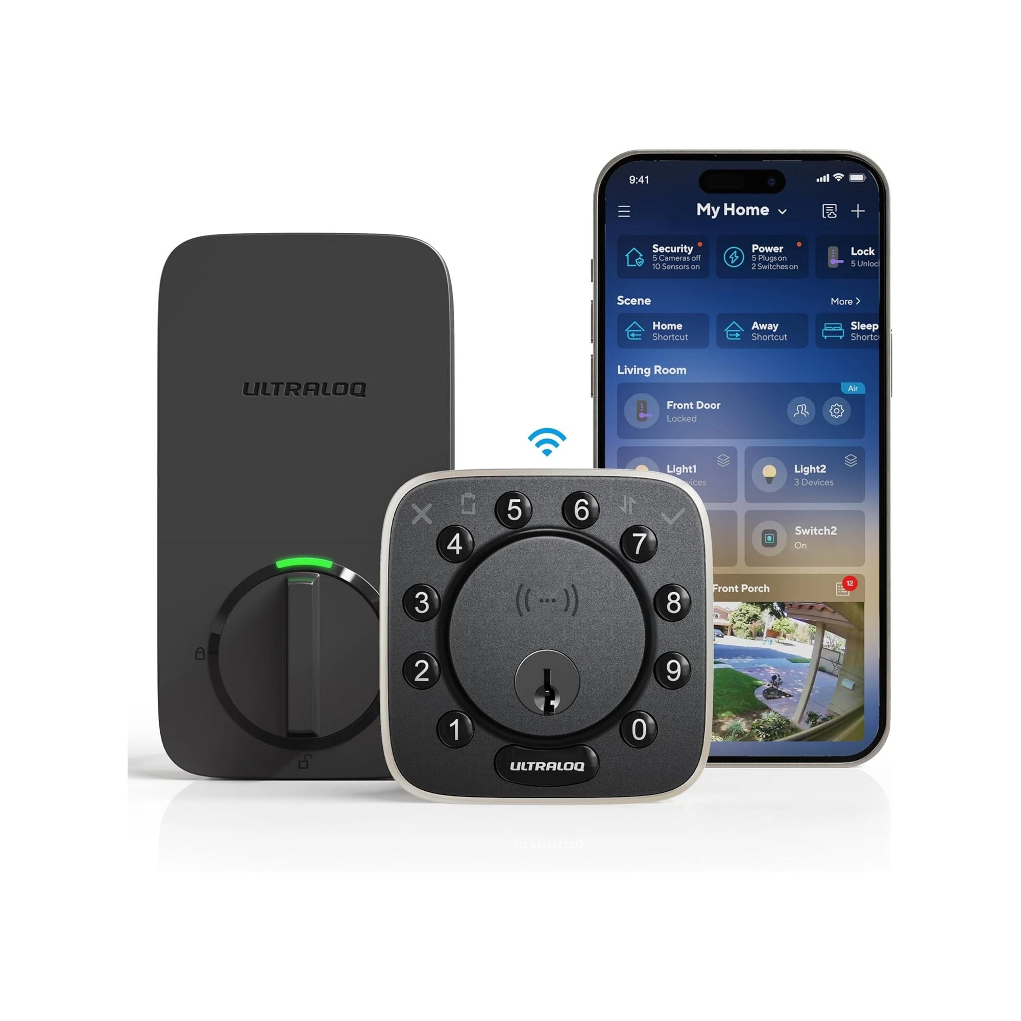 Умный замок Ultraloq Bolt Mission UWB + NFC